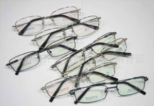 Titanium alloy parts glasses