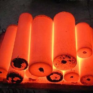 Heat treatment in furnace
