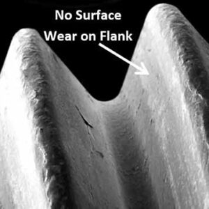 stainless steel fastener bolt surface