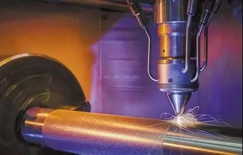 Laser cladding repair bearing