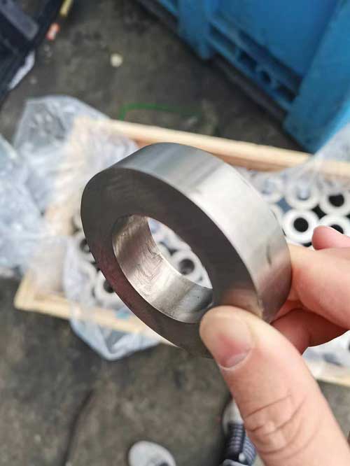 Permalloy magnetic ring